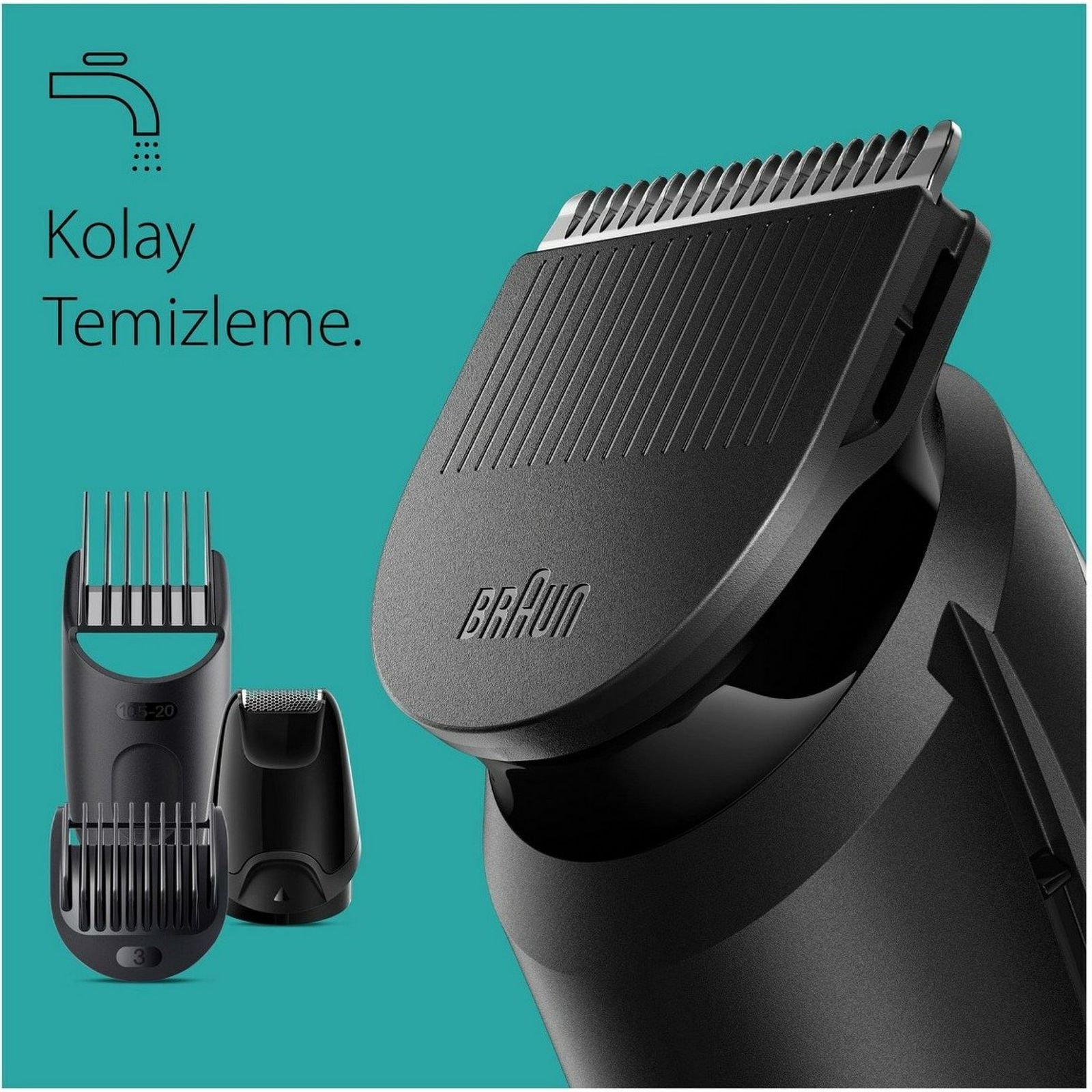 ماشین اصلاح موی سر و صورت براون مدل mgk3 -  - 3