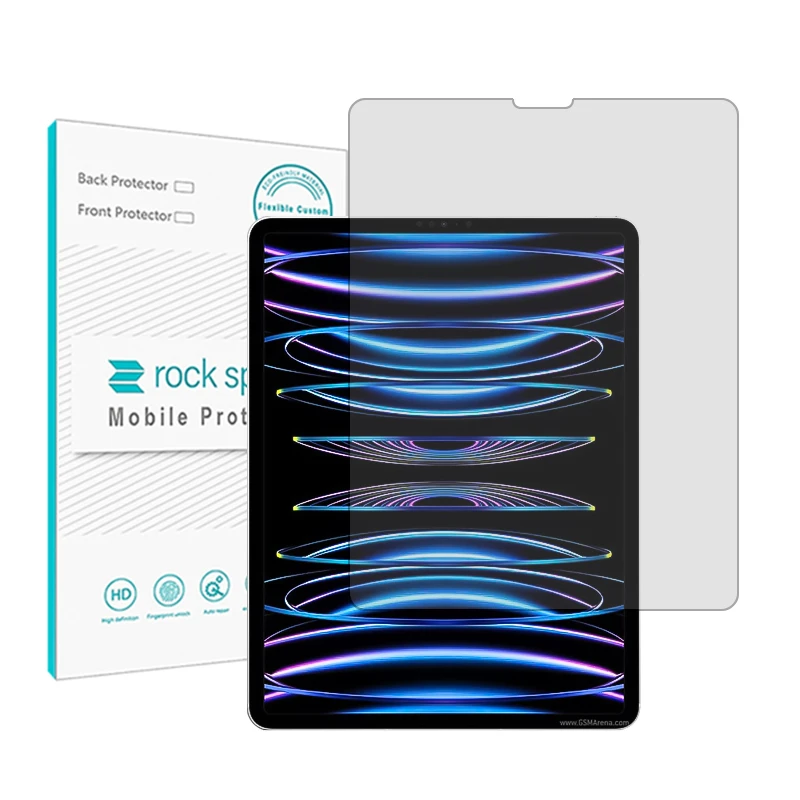 محافظ صفحه نمایش شفاف راک اسپیس مدل Hygel مناسب برای تبلت اپل iPad Pro 12.9 (2022)