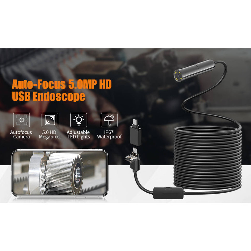 دوربین اندوسکوپی مدل inskam108 کد 10m-5MP دوربین اندوسکوپی مدل inskam108 کد 10m-5MP