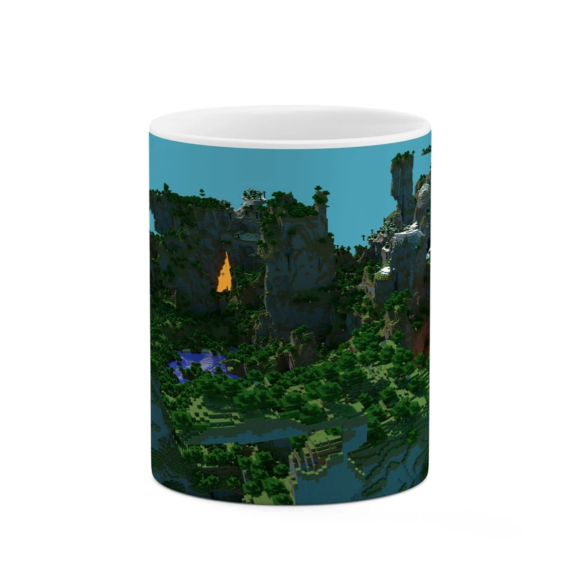 ماگ کاکتی طرح ماینکرافت minecraft مدل mgh41462