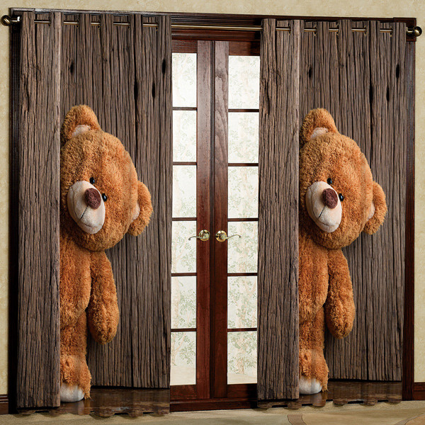 پرده مدل چاپی هازان پانچی کد 257 سایز 200x140 سانتی متر