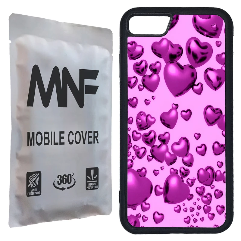 کاور ام ان اف طرح قلبی کد P-012 مناسب برای گوشی موبایل اپل iPhone 7 / 8