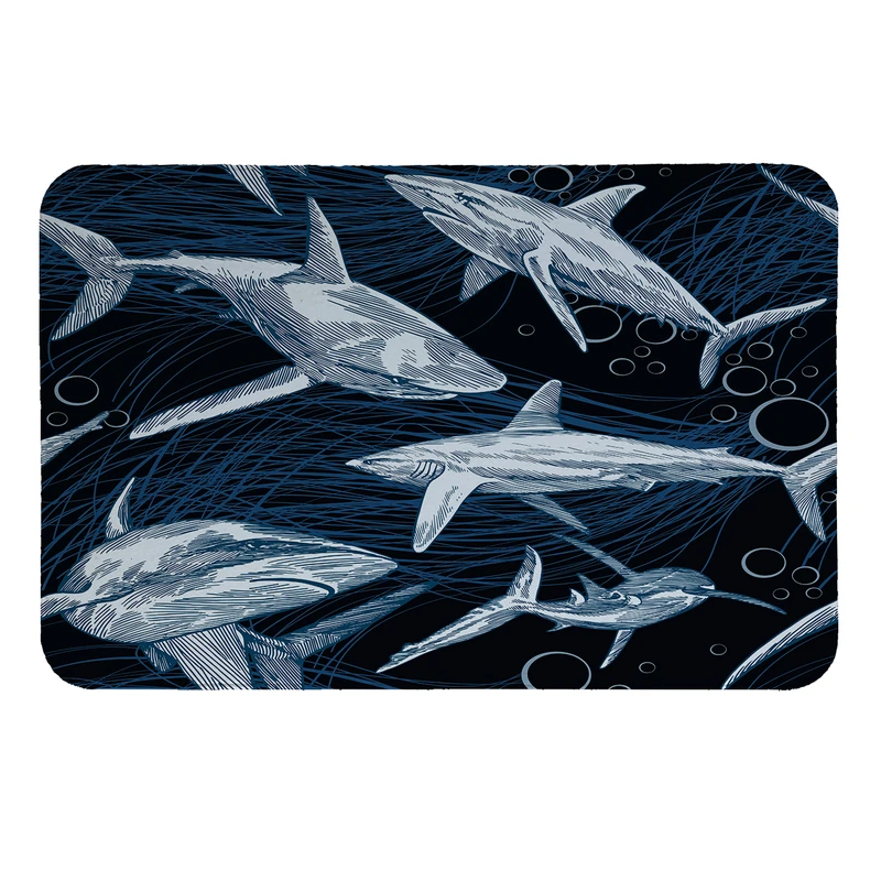 پادری طرح کوسه کد 9168 سایز 80x110 سانتی متر