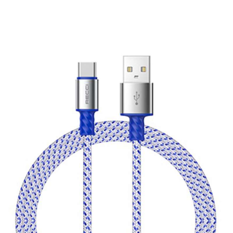 کابل تبدیل  USB  به USB-C رسی مدل RTC-P37C طول 1 متر