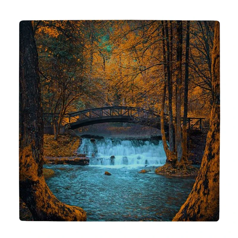  زیر لیوانی  طرح رودخانه جنگلی کد    6202972_5634