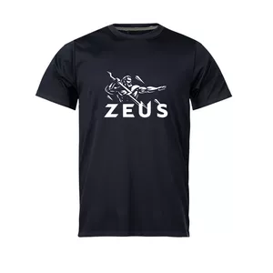 تی شرت آستین کوتاه مردانه مدل zeus_NC1_0277_رنگ مشکی