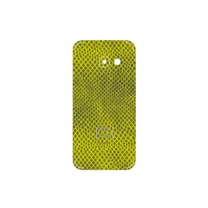 MAHOOT Yellow Snake Skin Cover Sticker for Samsung Galaxy A3 2017