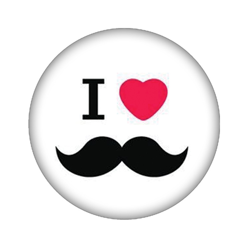 استیکر تزئینی موبایل مدل سبیل کد 3254