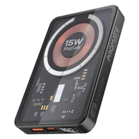 پاوربانک بی سیم پرومیت مدل TRANSPACK-10 ظرفیت 10000 میلی آمپر ساعت