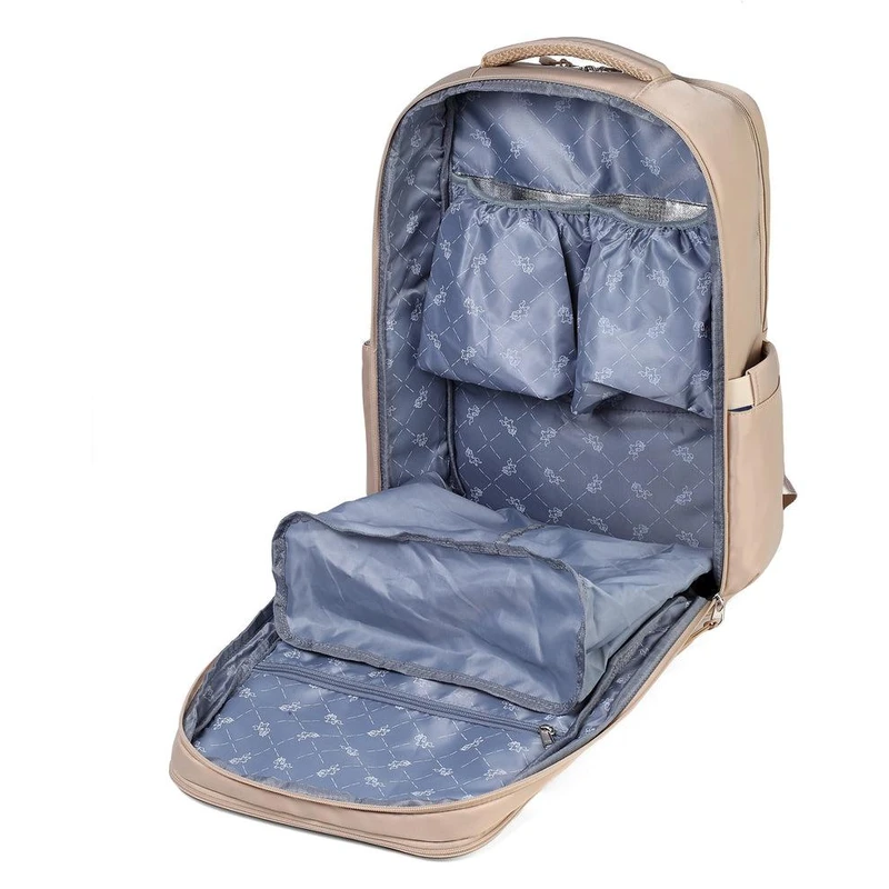 عکس شماره 2 : کوله پشتی لوازم کودک کالرلند مدل دو زیپ جلو