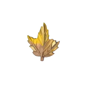 سنجاق سینه زنانه مدل برگ پاییزی 