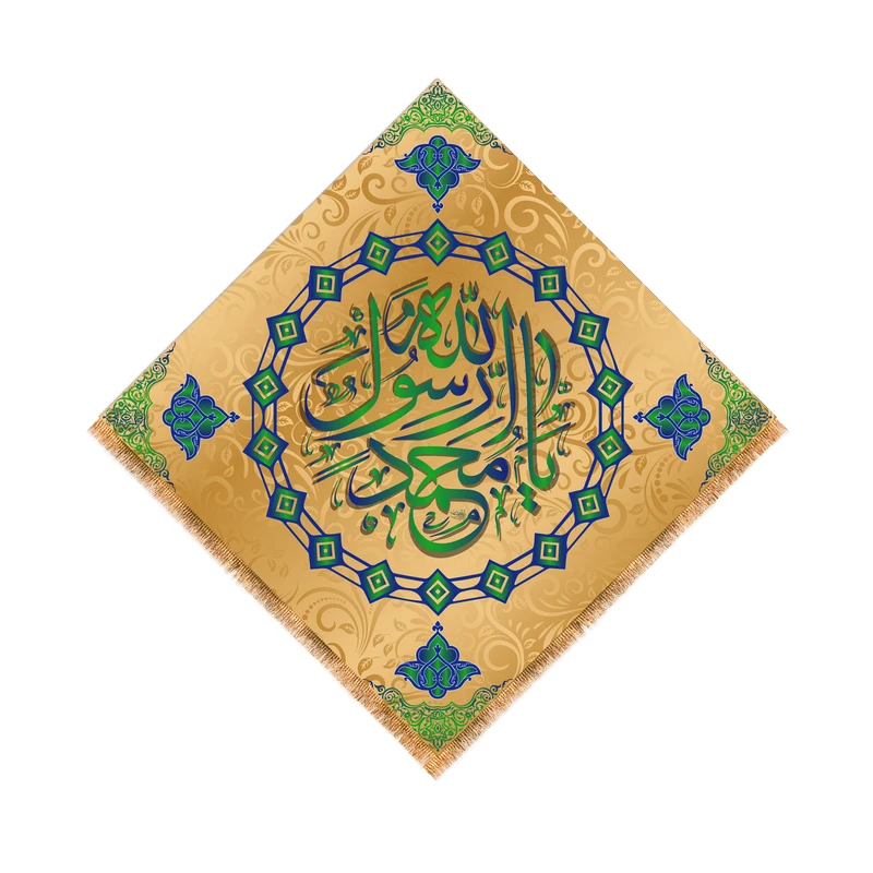 پرچم مدل لوزی ولادت پیامبر کد 6252S