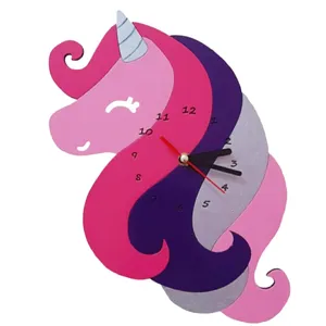 ساعت دیواری کودک مدل Unicorn