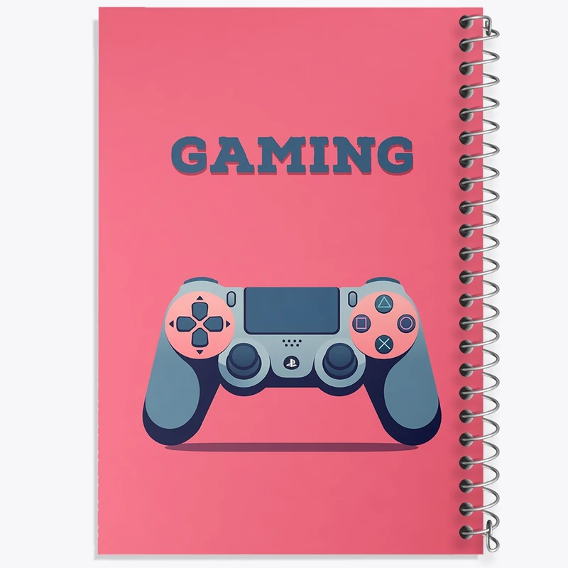 دفتر نقاشی 50 برگ خندالو طرح Game کد F2395