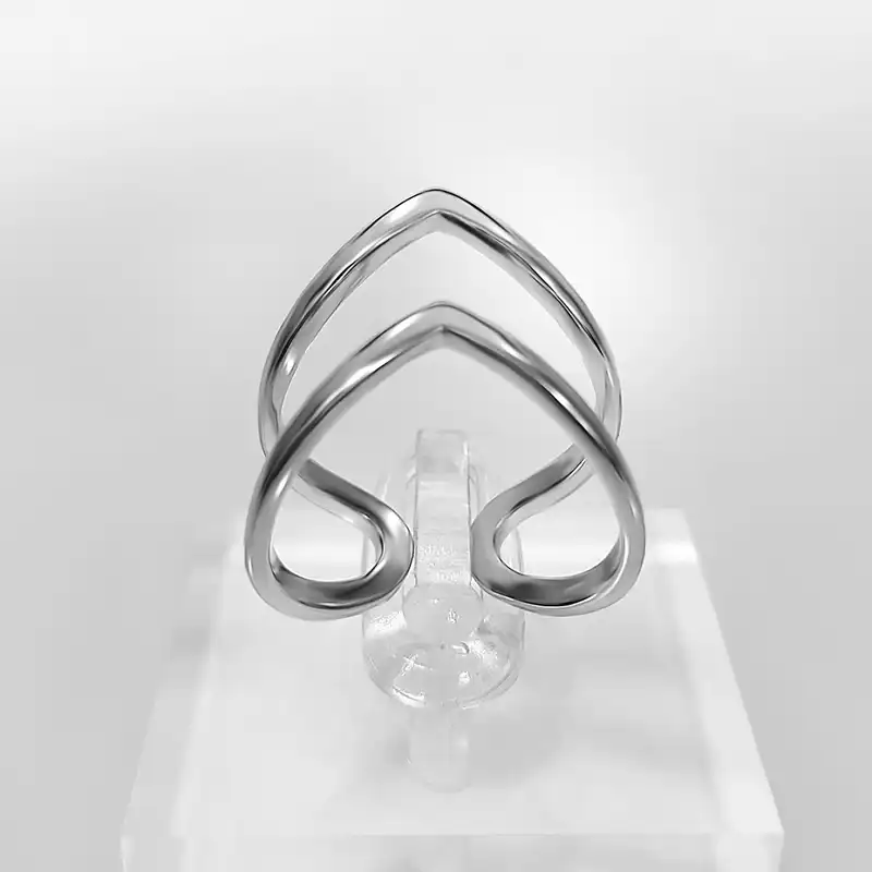 انگشتر نقره زنانه اقلیمه مدل AN54