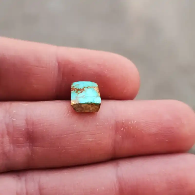 نگین فیروزه مدل اصل نیشابور کد NC-327