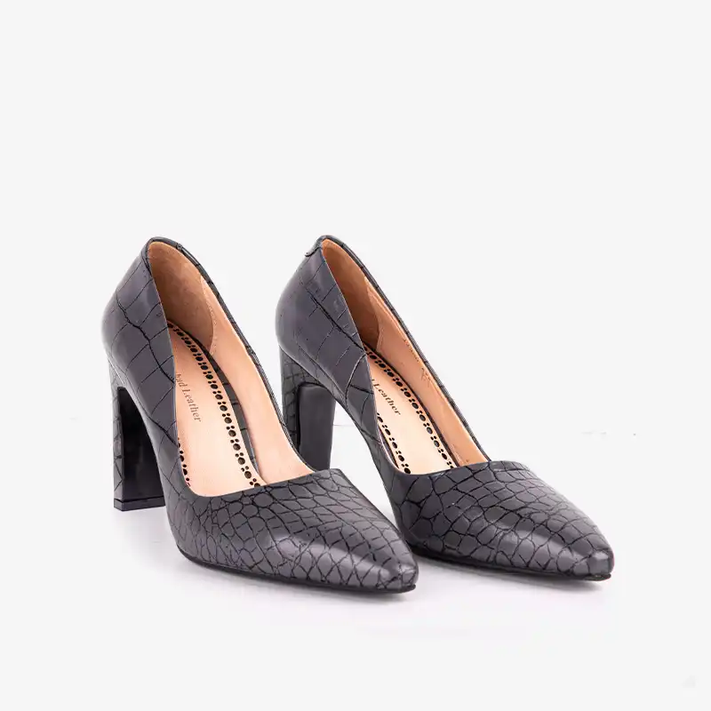 کفش زنانه چرم مشهد مدل j2580