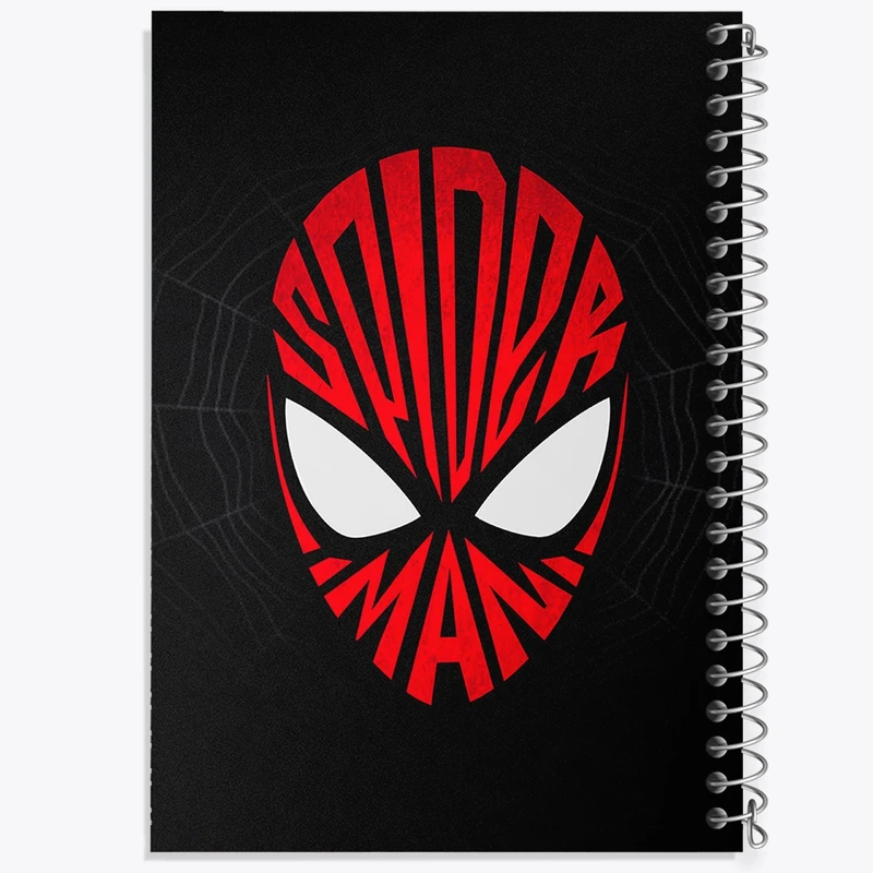 دفتر مشق 100 برگ خندالو طرح مرد عنکبوتی کد F197