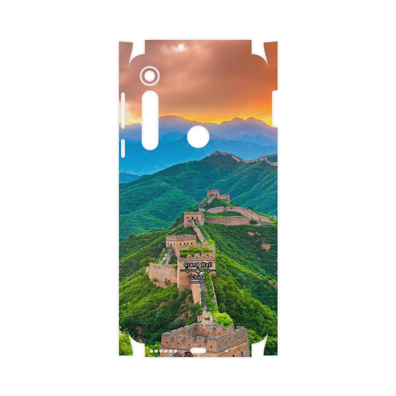 برچسب پوششی ماهوت مدل China Grand Wall-FullSkin مناسب برای گوشی موبایل موتورولا One Macro