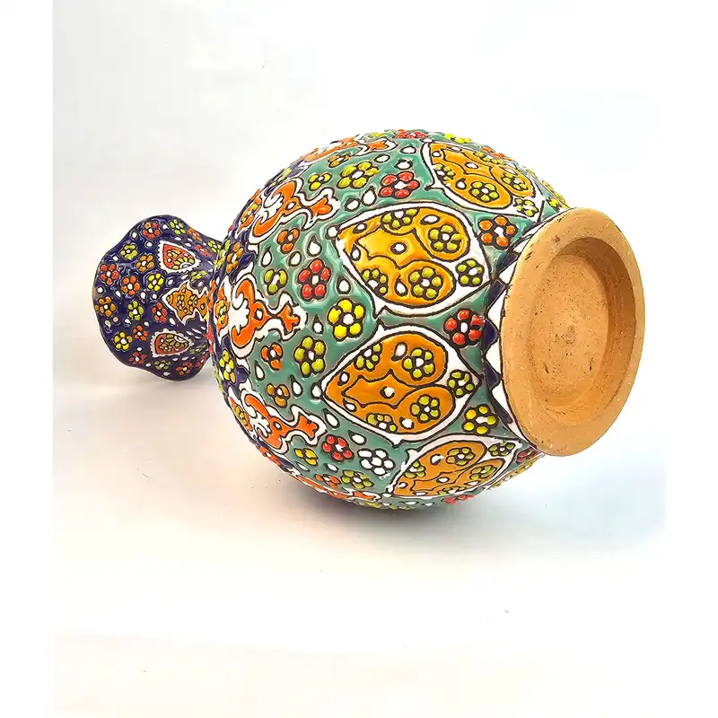 گلدان مینا کاری مدل شاه رضایی کد G30