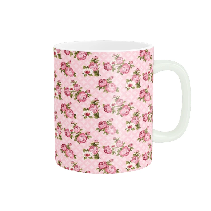 ماگ پاد آفرین طرح گل کد 945