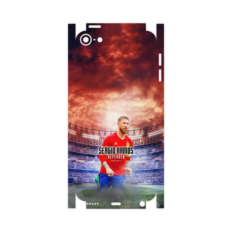 برچسب پوششی ماهوت مدل Sergio Ramos-FullSkin مناسب برای گوشی موبایل اپل iPod touch 6th generation