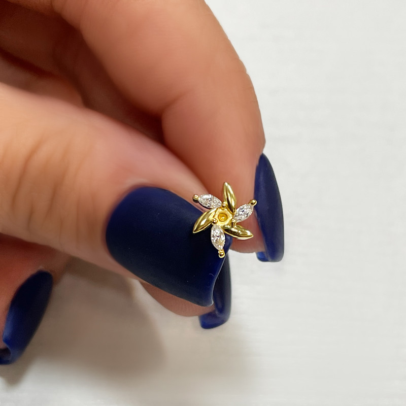 پیرسینگ گوش زنانه اقلیمه مدل HS275