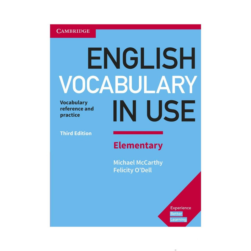 کتاب English vocabulary in use elementary اثر Michael McCarthy and Felicity ODell انتشارات کمبریج