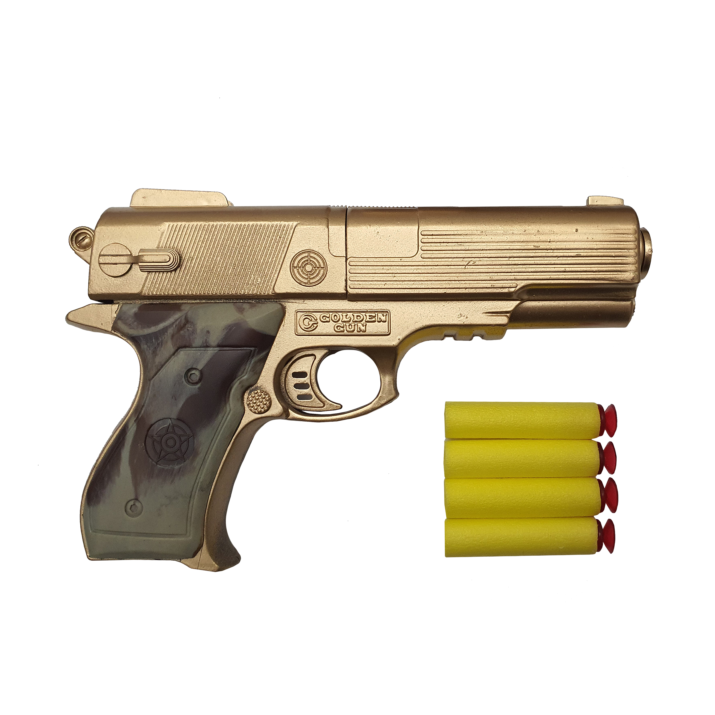 تفنگ بازی مدل colt gold gun