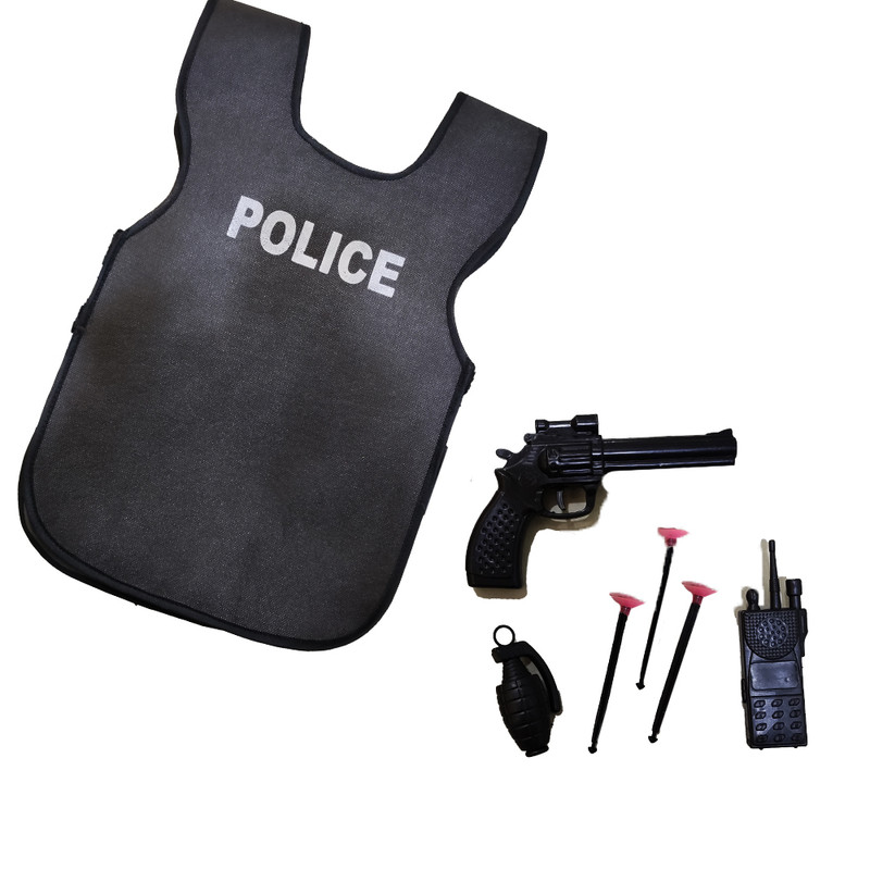 ست ایفای نقش طرح جلیقه مدل پلیس کد tmsh08