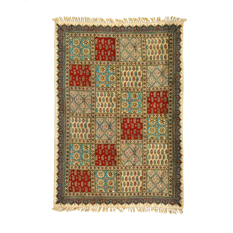 رومیزی قلمكارممتاز طرح خشتي مدل G221 نشر گردو