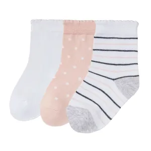 جوراب دخترانه مدل 001 مجموعه سه عددی