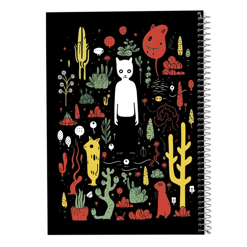 دفتر مشق 50 برگ مدوپد مدل Ghibli کد DF2410