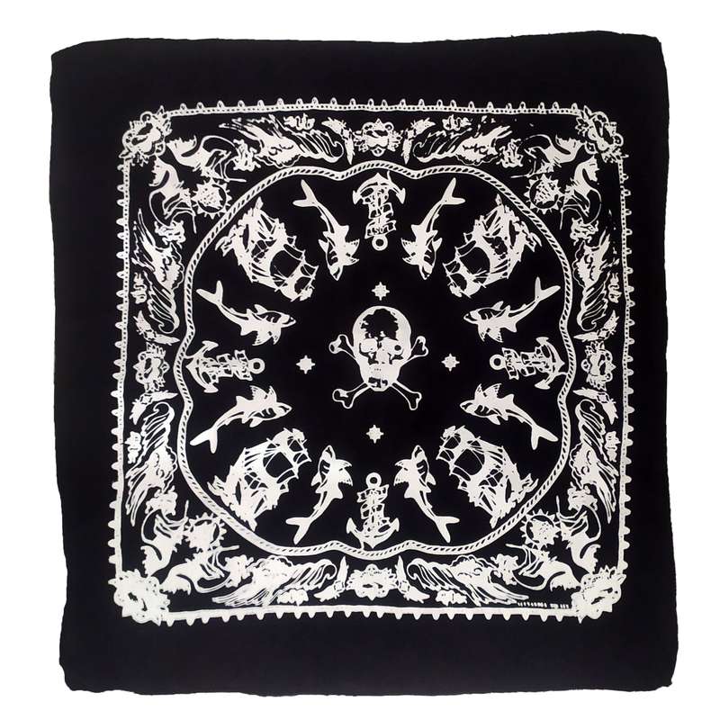 دستمال سر و گردن مدل pirate