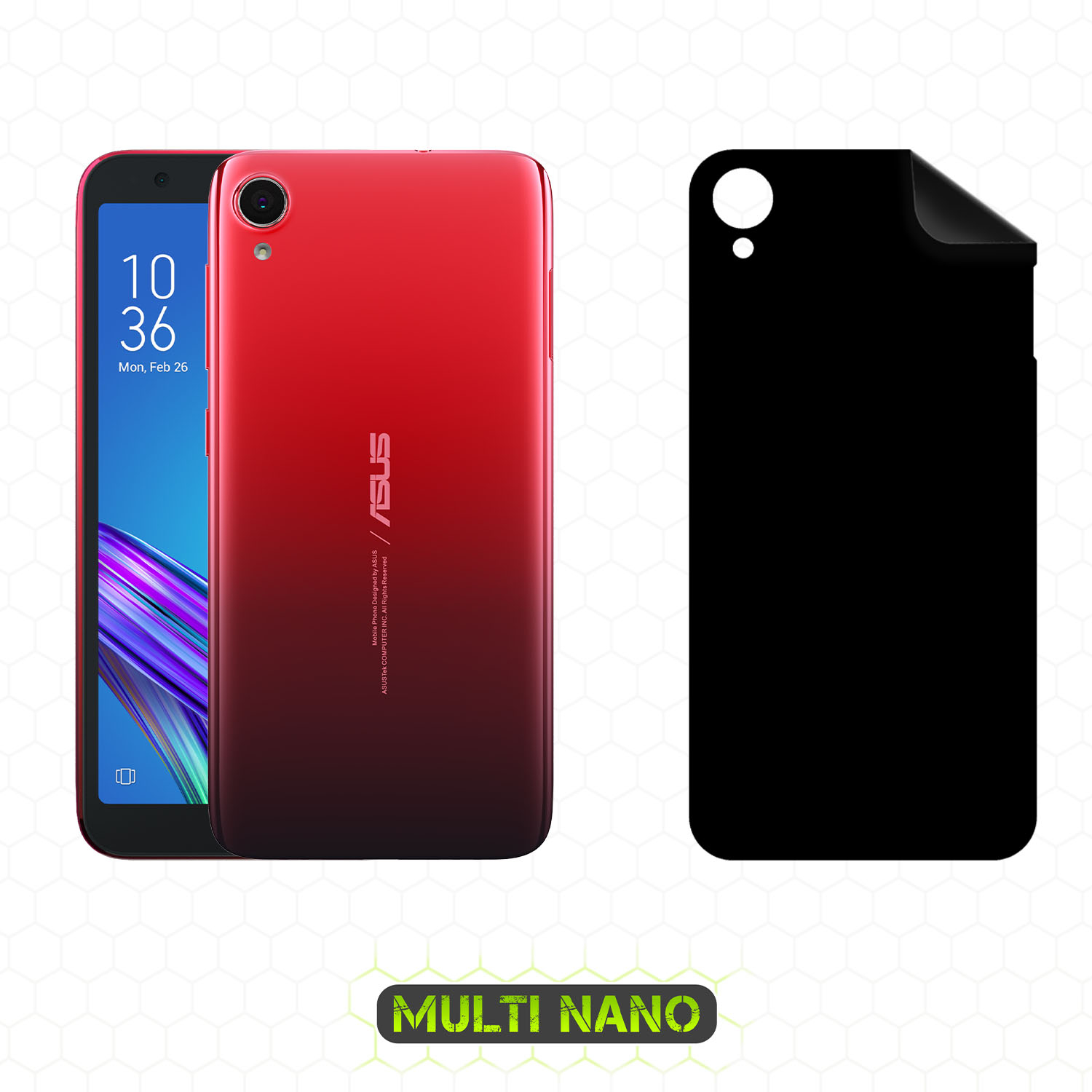 قیمت و خرید برچسب پوششی مولتی نانو مدل X-F1M مناسب برای گوشی موبایل ایسوس  Zenfone Live L2