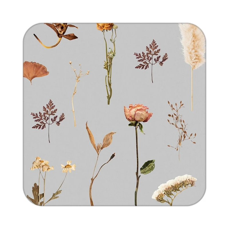 زیر لیوانی کاکتی طرح گل مدل mp17193