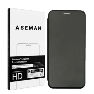 کیف کلاسوری آسمان مدل چرمی 08 مناسب برای گوشی موبایل الجی K8 2017