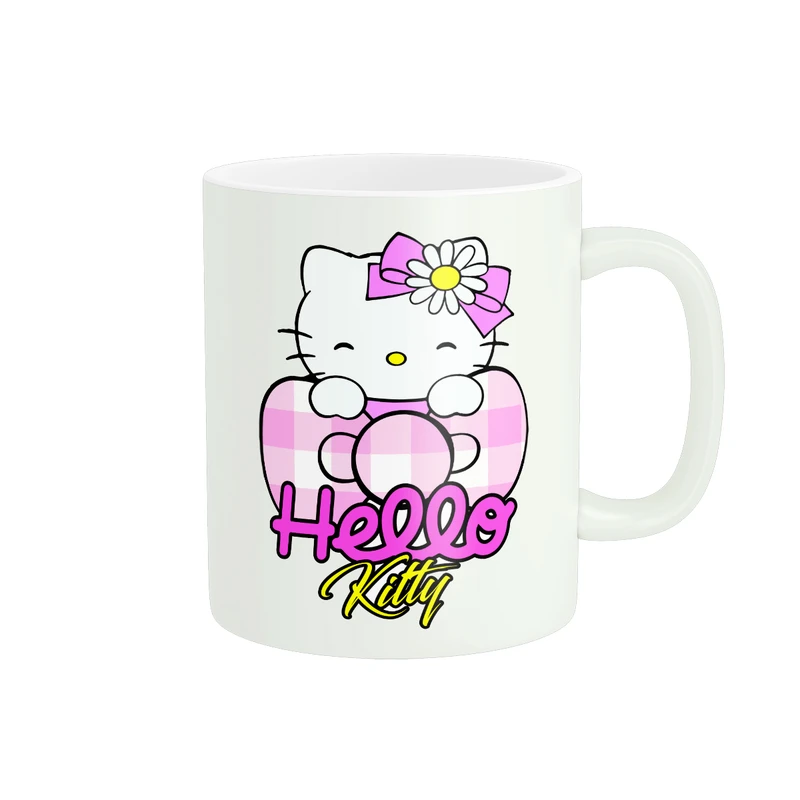 ماگ پادآفرین مدل کارتونی طرح هلوکیتی Hello Kitty کد PM867