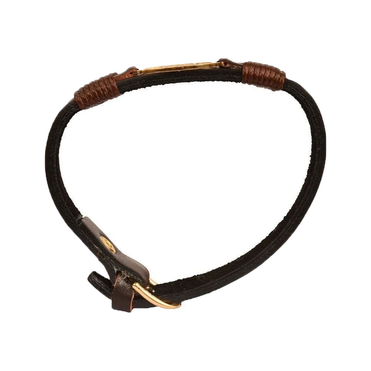 دستبند زنانه پارینه چرم طرح تولد فروردین مدل BR500103 -  - 3