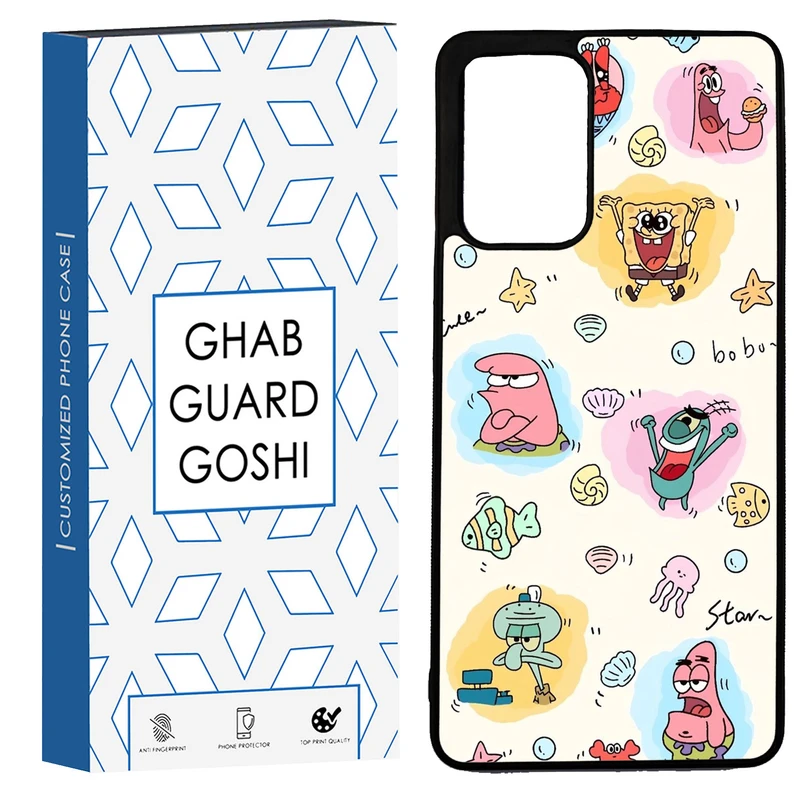 کاور قاب گارد گوشی طرح باب و پاتریک کد TPU-198 مناسب برای گوشی موبایل شیائومی Redmi Note 11 pro 4G / Note 11 pro 5G /  Note 12 pro 4G