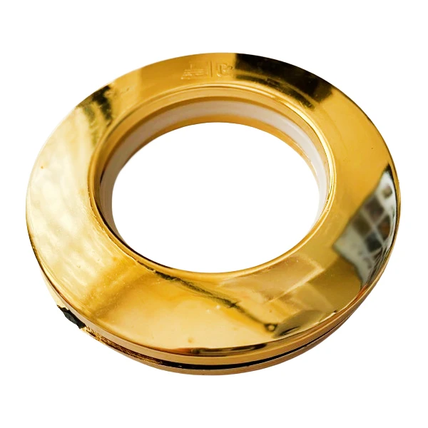 عکس شماره 3 : حلقه پرده مدل براق پانچ رینگ دار abs بسته 10 عددی