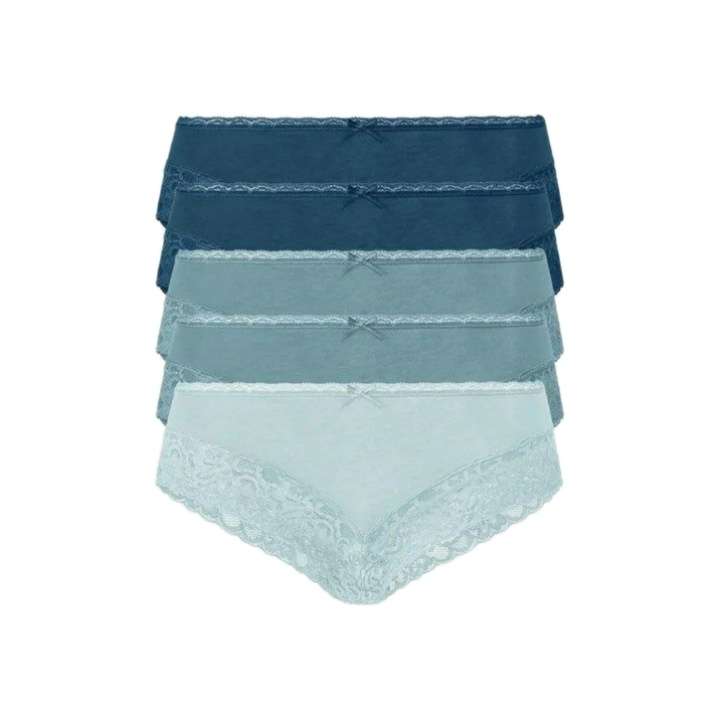 شورت زنانه اسمارا مدل توردار HIPSTER  rosh  es 362806 مجموعه 5 عددی