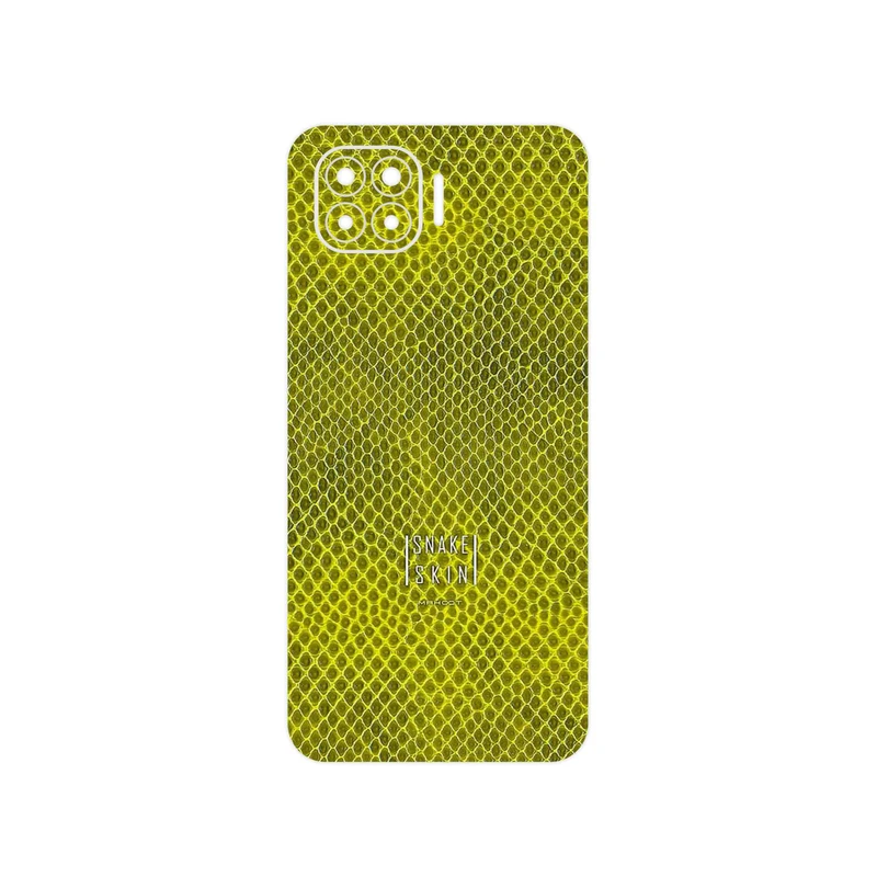 برچسب پوششی ماهوت مدل Yellow Snake Skin مناسب برای گوشی موبایل اپو A93