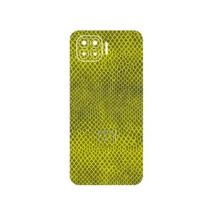 MAHOOT Yellow Snake Skin Cover Sticker for Oppo A93