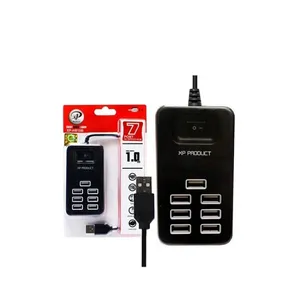 هاب USB دار هفت پورت اکس پی پروداکت مدل XP-H810