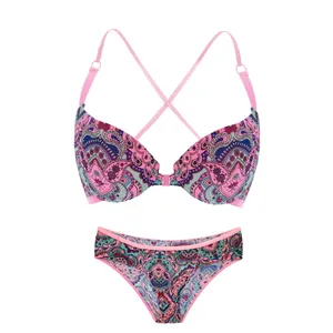 ست شورت و سوتین زنانه مدل جلو باز شو کد 3