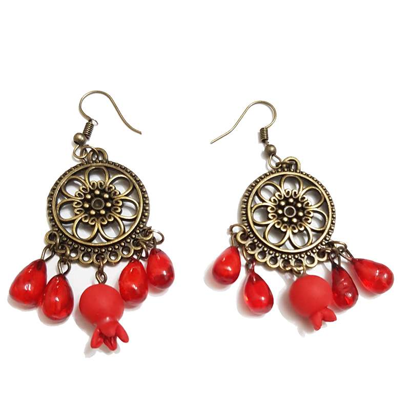 گوشواره دخترانه مدل یلدا 404