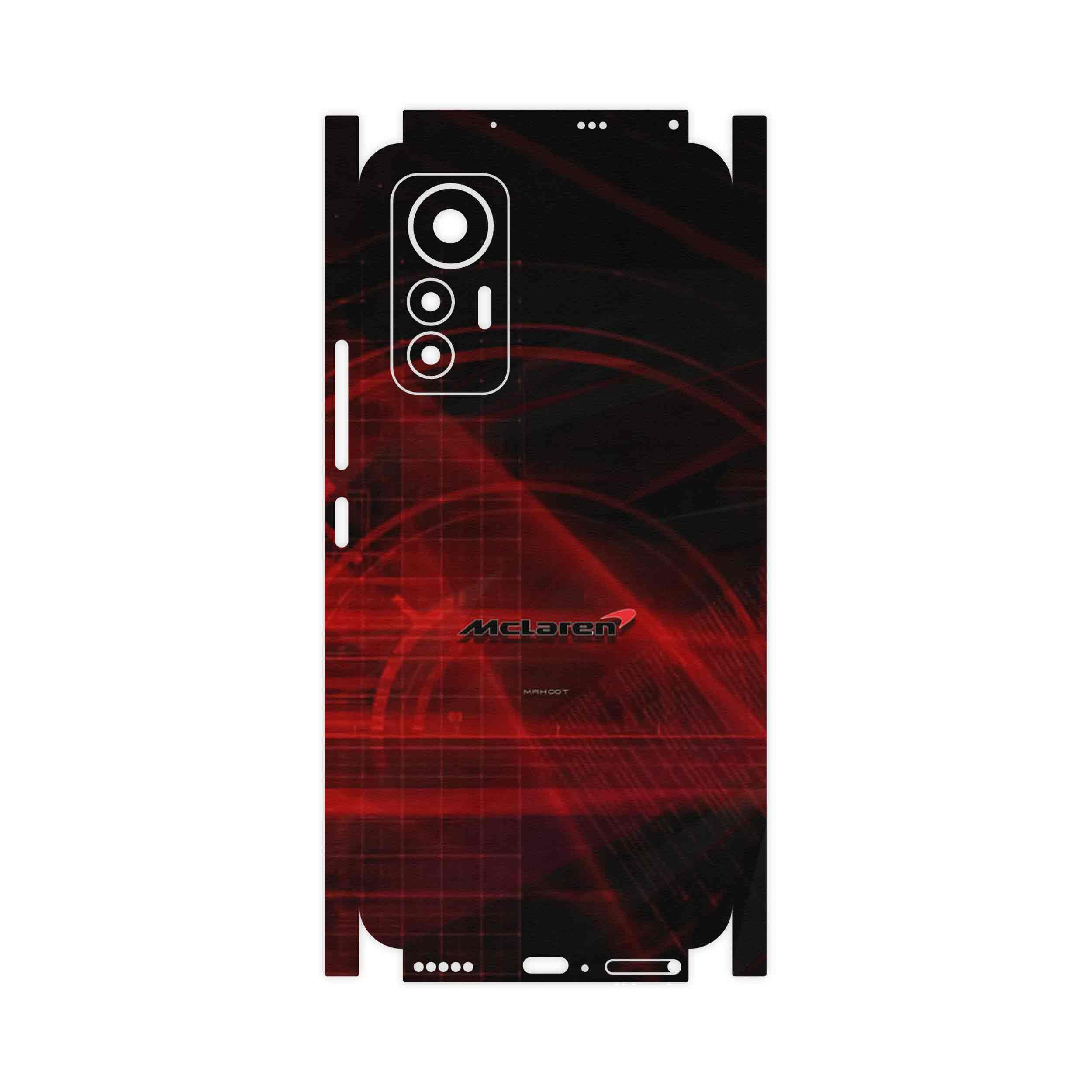 برچسب پوششی ماهوت مدل Mclaren-FullSkin مناسب برای گوشی موبایل شیائومی 12 Lite