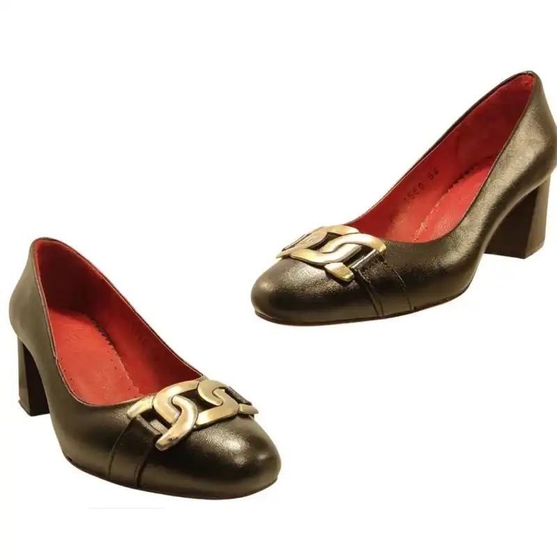 کفش زنانه مدل چرم طبیعی کد 654.1