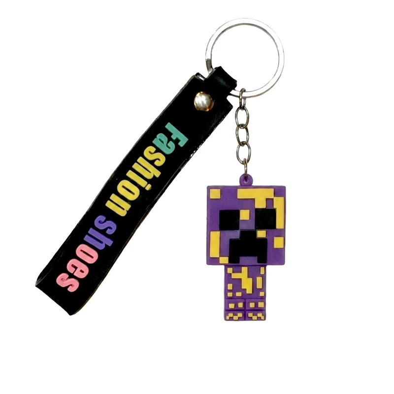 جاکلیدی مدل سیلیکونی طرح ماینکرافت کد M200